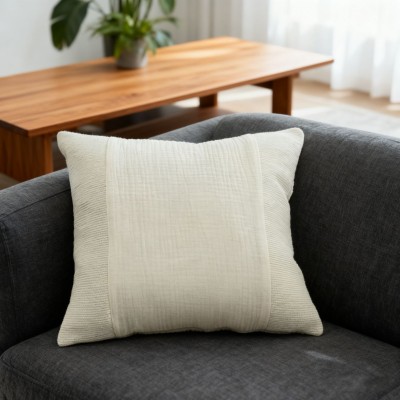 Cream-Style Pillowcase - Nordic Light Luxury Sofa Cushion Cover with High-End Vibe